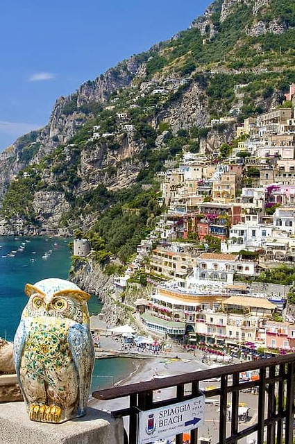 Positano, sulla Costiera Amalfitana